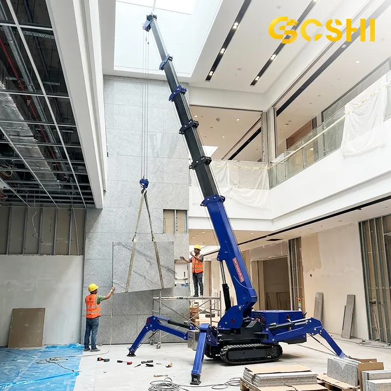 Spider Crane vs. Mobile Crane vs. Bower Crane: какой из них 