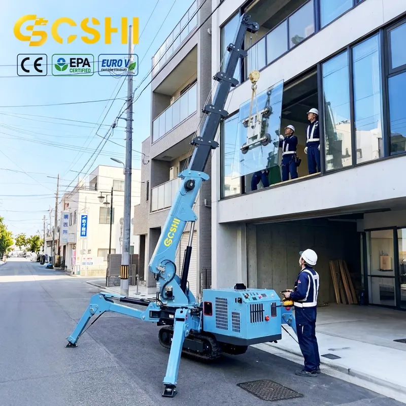 How a Compact Crawler Crane Works(Image3)