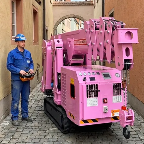 Spider Crane: A Compact Lifting Solution for Narrow and Confined Spaces(Image4)