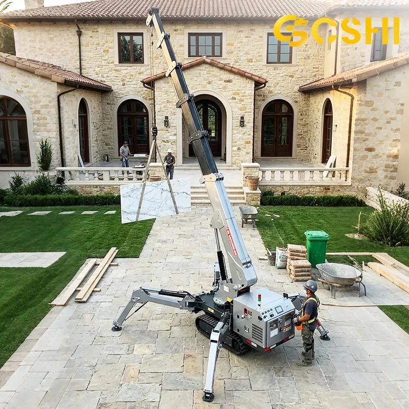Spider Crane: A Compact Lifting Solution for Narrow and Confined Spaces(Image7)