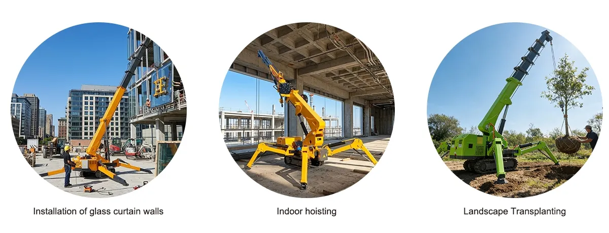 Spider Crane Attachments: Turning One Compact Crane into Multiple Working Solutions(Image8)