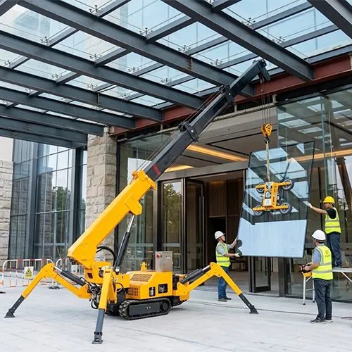 What Is a Spider Crane Used For? Industry Applications Guide(Image2)
