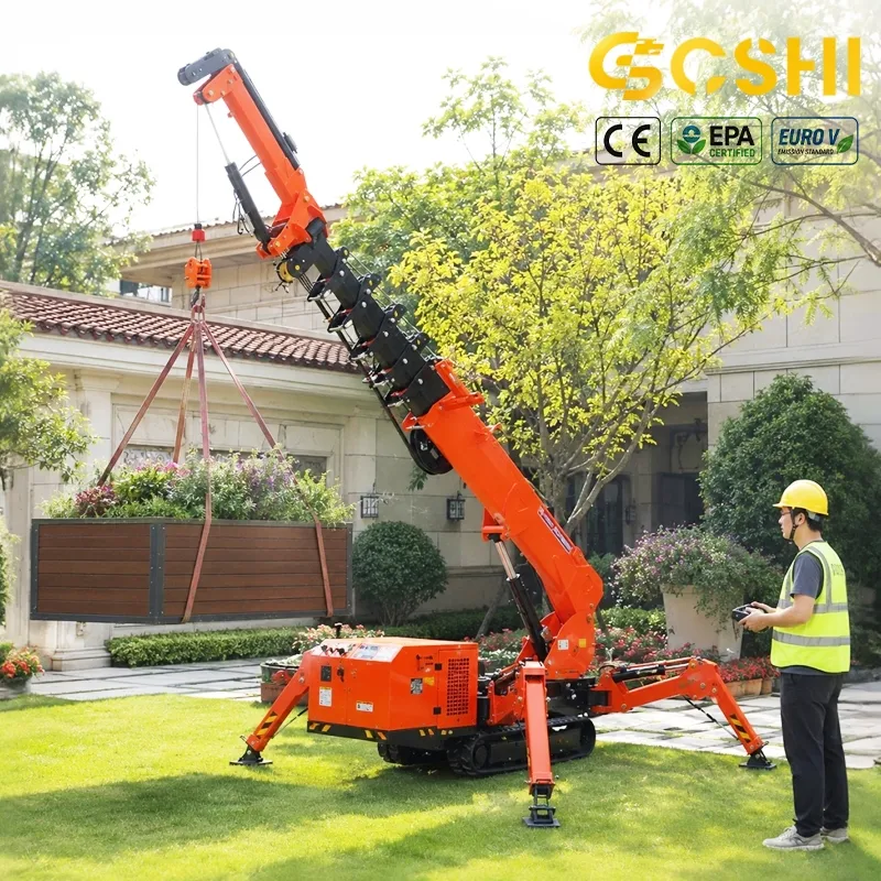 What Is a Spider Crane Used For? Industry Applications Guide(Image7)