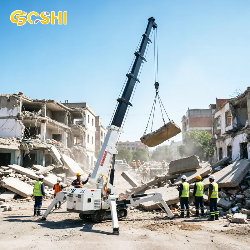 What Is a Spider Crane Used For? Industry Applications Guide(Image8)