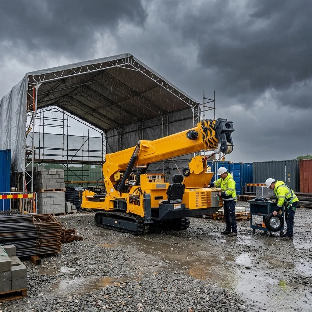 Spider Crane Maintenance: Daily Checks, Lubrication & Service(Image8)