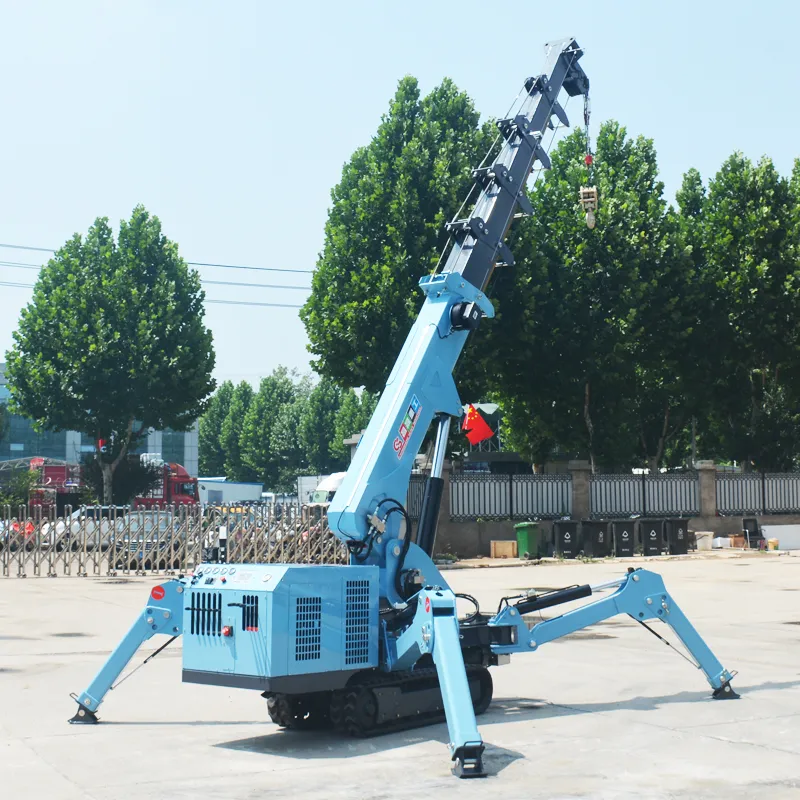 Spider Crane Load Chart: How to Read Working Radius vs Capacity